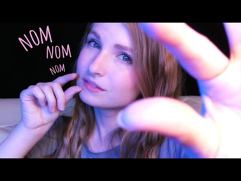 ASMR | Eating Your Bad Thoughts (no talking)