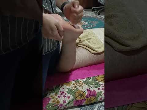 FOOT THERAPY ASMR MASSAGE #shortvideo #massage #triggersforsleep #relax #sleepsolution #asmr