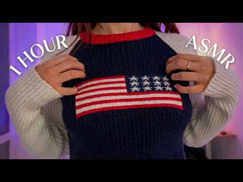 1 Hour of the Best Fabric Scratching ASMR 💤 No Talking
