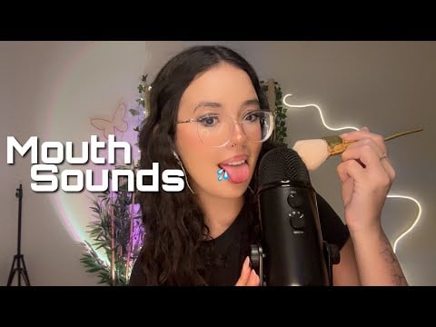ASMR - 1H SONS DE BOCA DELICADOS ⚡️| mic brushing 