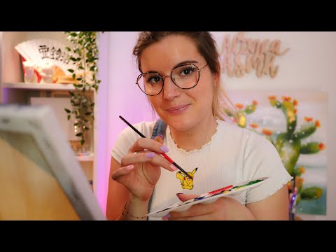 ASMR | Je te refais le portrait 🎨