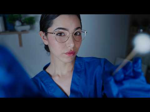 ASMR Sleepiest Ear Cleaning Clinic 💤 Exam & Brain Tingles