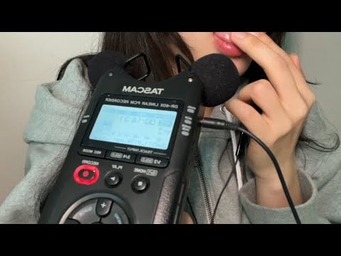 ASMR] 낼루미👅/spit painting asmr/스핏페인팅asmr