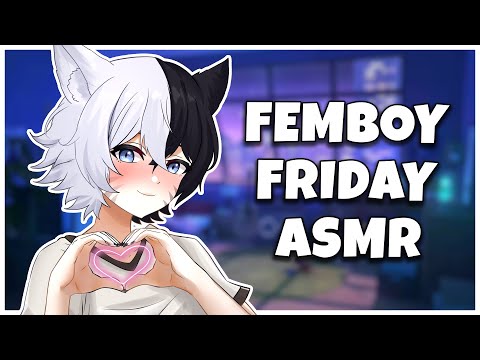 🤍 Live 3DIO ASMR | Femboy Friday: Unwind with Soothing Triggers 🤍