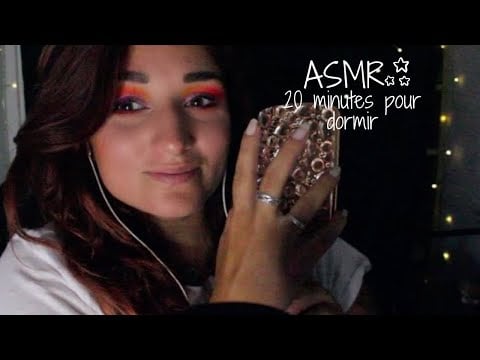 ASMR FRANCAIS : 20 MINUTES POUR DORMIR! 💤 (tapping, sticky fingers...)