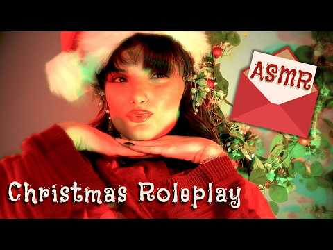 ASMR con Persona Reale 🎄 SHOOTING FOTOGRAFICO di Natale 🎄Christmas Roleplay