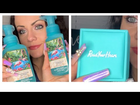 ASMR bath&body works product tapping & rambling + ReadYourHeart COLLAB