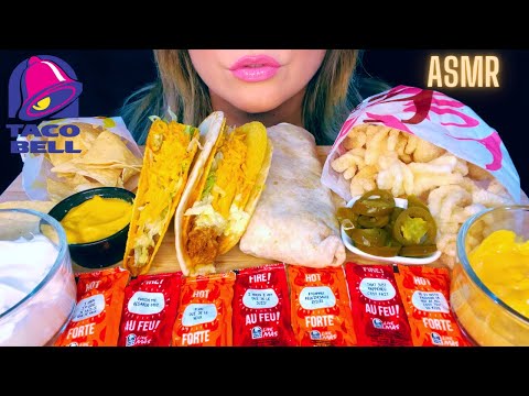 ASMR TACO BELL MUKBANG | EATING SOUNDS