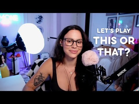Let's Play "Would You Rather" - ASMR STYLE