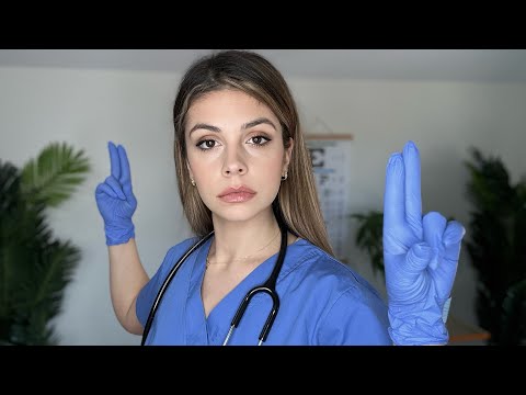 ASMR Best Cranial Nerve Exam (Personal Attention)