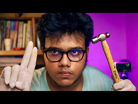 ASMR Fast Cranial Nerve Exam for you
