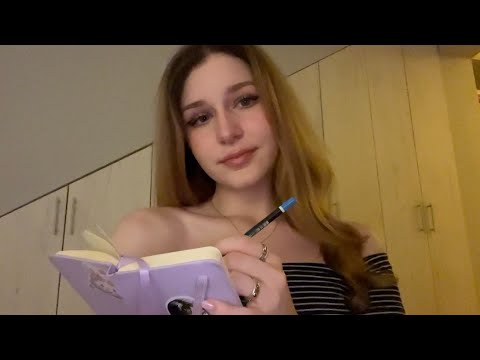 ASMR drawing you 🌸 softspoken and drawing sounds