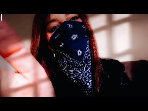 ASMR kidnapping: You're Not Going Anywhere!!  (Bandana mask)