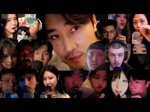 구독자와 함께 만든 ASMR ❤️ | Mouth Sounds & Tapping