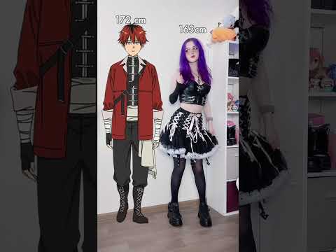 Comment your height :D #cosplaygirl #animegirl #cosplayer #anime #cosplay #frieren