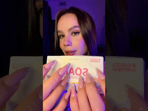 Asmr tapping on the piece of soap 🧼 squishy sounds #asmr #asmrtriggers #asmrsounds #asmrvideo