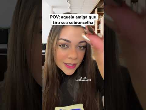 POV: aquela amiga tira sua sobrancelha #humor #shorts