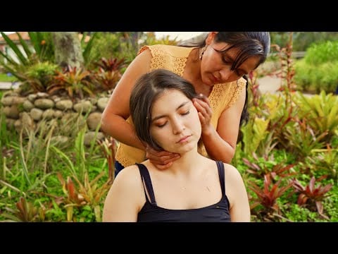 Doña Esperanza's organic ASMR massage & energy cleansing (with gentle whispering)