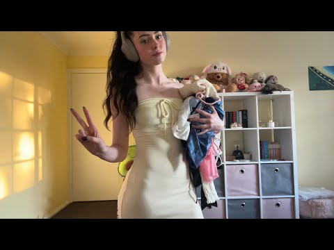 ASMR huge haul + try on (clothes, jewellery, makeup) 👗💍