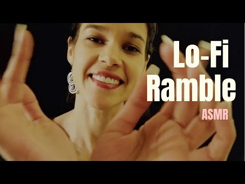 [ASMR] Lo-Fi Friday | Relaxing Whisper Ramble with Hand Movements, Face & Lens Brushing