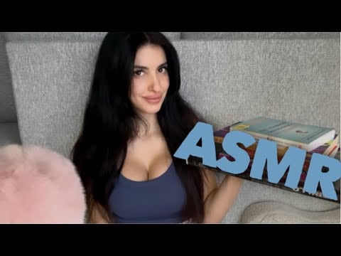 ASMR gum chewing & books💫Self-help & Art🎨💕