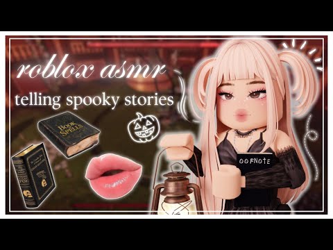 ꒰ roblox asmr 🌸 ꒱ ⋆˚࿔ reading YOU a SPOOKY bedtime story .ᐟ 𝜗𝜚˚⋆