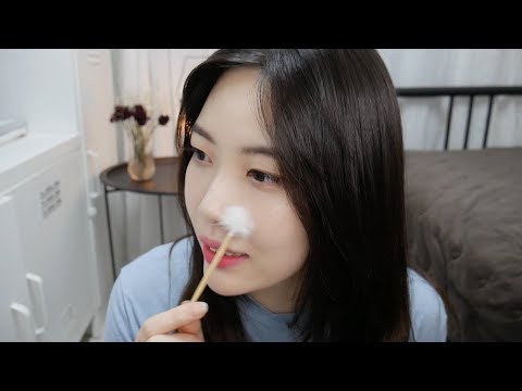 시각적ASMR / 느린핸드무브먼트와속닥속닥 / Hand Movement / Korean ASMR