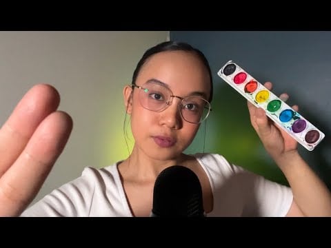 ASMR Spit Painting You with No Spit 🖌️