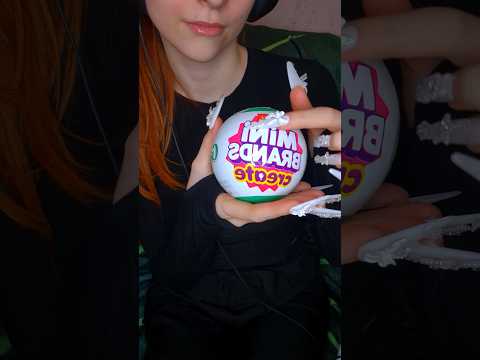 Mini brands unboxing asmr #asmrvideo #unboxing #minibrands #gentletapping #asmrtriggers #relax