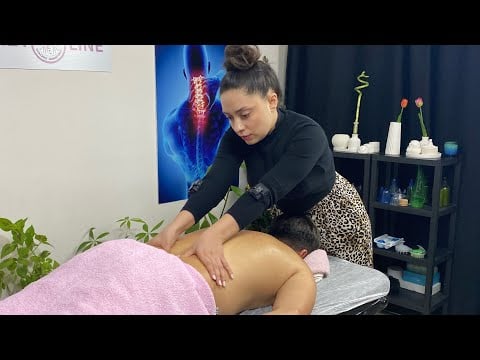 Asmr massage Turkish  - Table Massage (Lady Sedef)