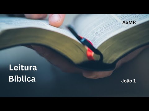 ASMR LEITURA DA BÍBLIA PARA DORMIR RÁPIDO (SUSSURROS)