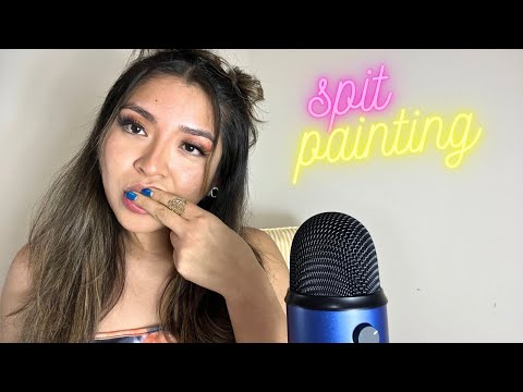 ASMR Spit Painting You To Tingles