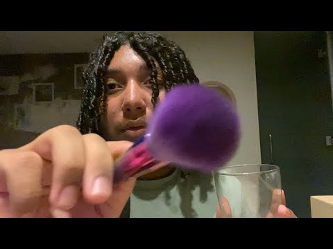 ASMR : le mec insupportable te maquille pour ta soirée (visuel, bruits de bouche)￼
