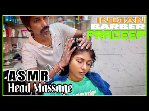 ASMR SLEEP THERAPY | Indian Head Massage Gives you Relief From Anxiety & Insomnia  #baber Pradeep