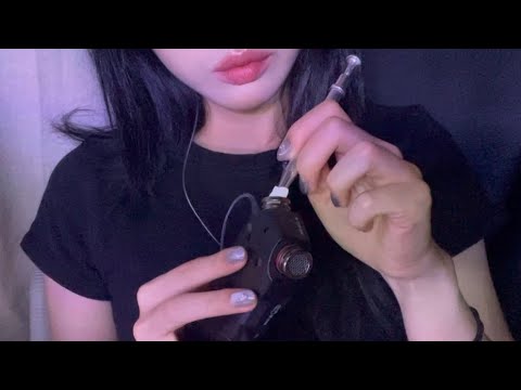 타스캠 괴롭히기 | 마이크, 본체 터칭 | tascam ASMR