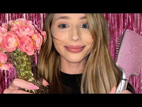 ASMR Roleplay | Girl Who Is Obsessed With You Gives You a Makeover 🤩