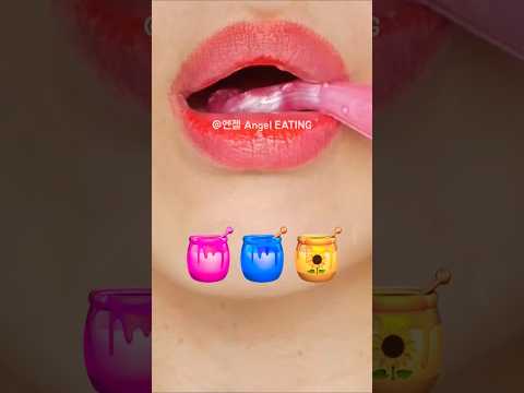 @AngelEATING777 asmr HONEY JELLY MUKBANG 꿀젤리 먹방 eating sounds