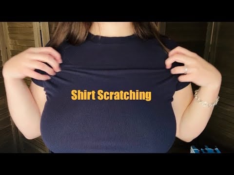 ASMR | Fast & Aggressive Shirt Scratching 🍒✨ (fabric sounds)