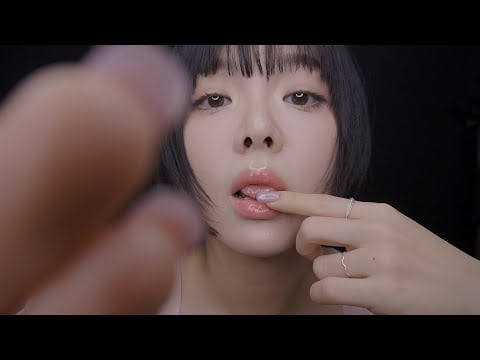 ASMR Wet & Layered Mouth Sounds (Spit Painting)