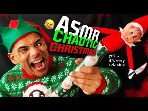 FAST⚠️ CHAOTIC CHRISTMAS 🎅🎄 ASMR -  100% TINGLY & FUNNY ASMR