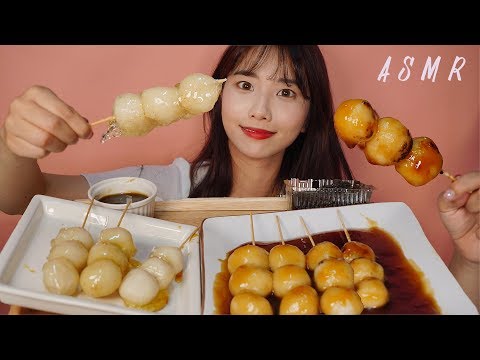 직접만든 당고+당고 탕후루🍡 리얼사운드 먹방 ASMR 꿀꿀선아,suna asmr,音フェチ