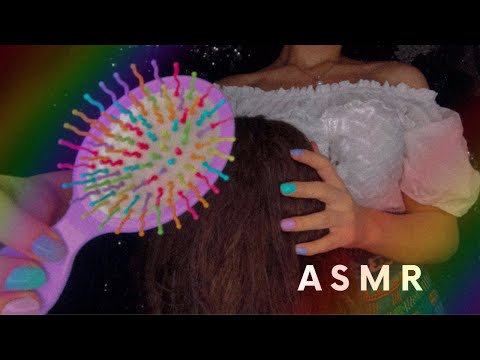 ASMR | Lavando y cepillando cabello | Sonidos relajantes | Andrea ASMR 🦋