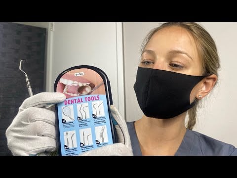 🦷 ASMR Dental Exam & Cleaning | 6-Month Check-Up POV | Soft Spoken + Realistic Roleplay