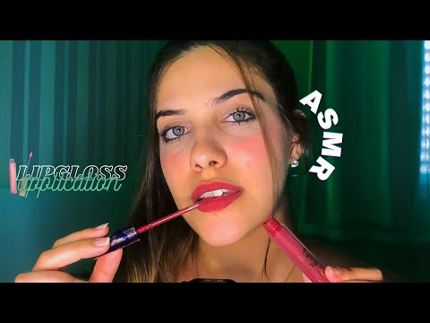 Passando GLOSS e BATOM 💄 em você, até você DORMIR! | ASMR