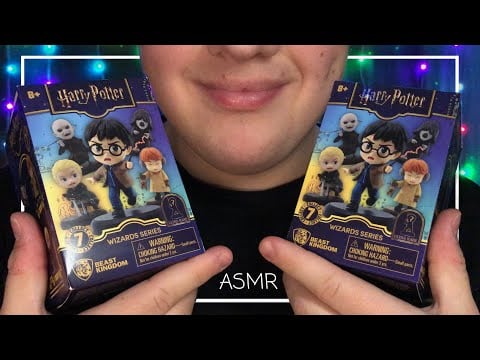 ASMR Harry Potter: Wizards Series Unboxing!  Part 3 ✉️⚡️(Deutsch/German)