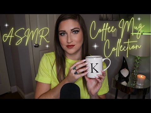 ASMR | Gentle Tapping On My Coffee Mug Collection (pt.1)