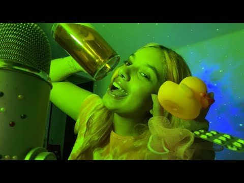 ASMR LOS MEJORES SONIDOS CON LA LUZ VERDE| SOFIWI