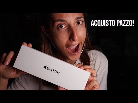 UNBOXING NUOVO APPLE WATCH! 😍 ASMR ita