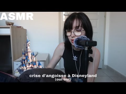 asmr: viens faire ma valise avec moi + ma plus grosse crise d’angoisse à Disney (oui oui)