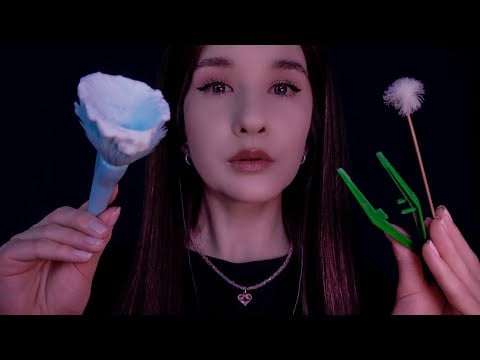 ASMR Чистка глаз и Мозга Cleansing the Eyes and Brain. Foam Sounds. Mouth Sounds